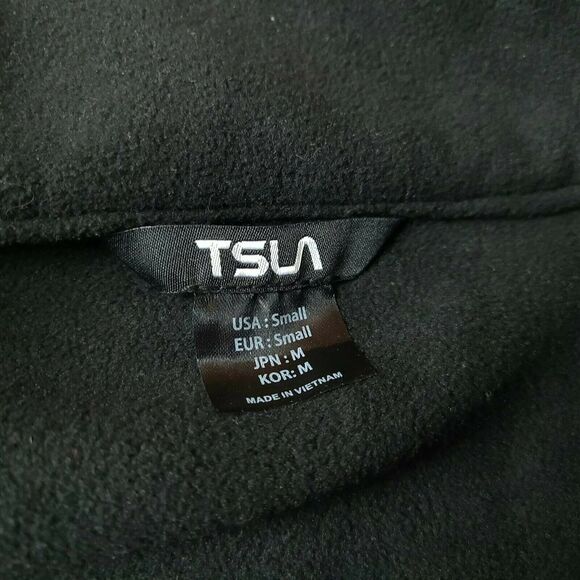 Mens TSLA Softshell Jacket SZ Small Black - Picture 6 of 6